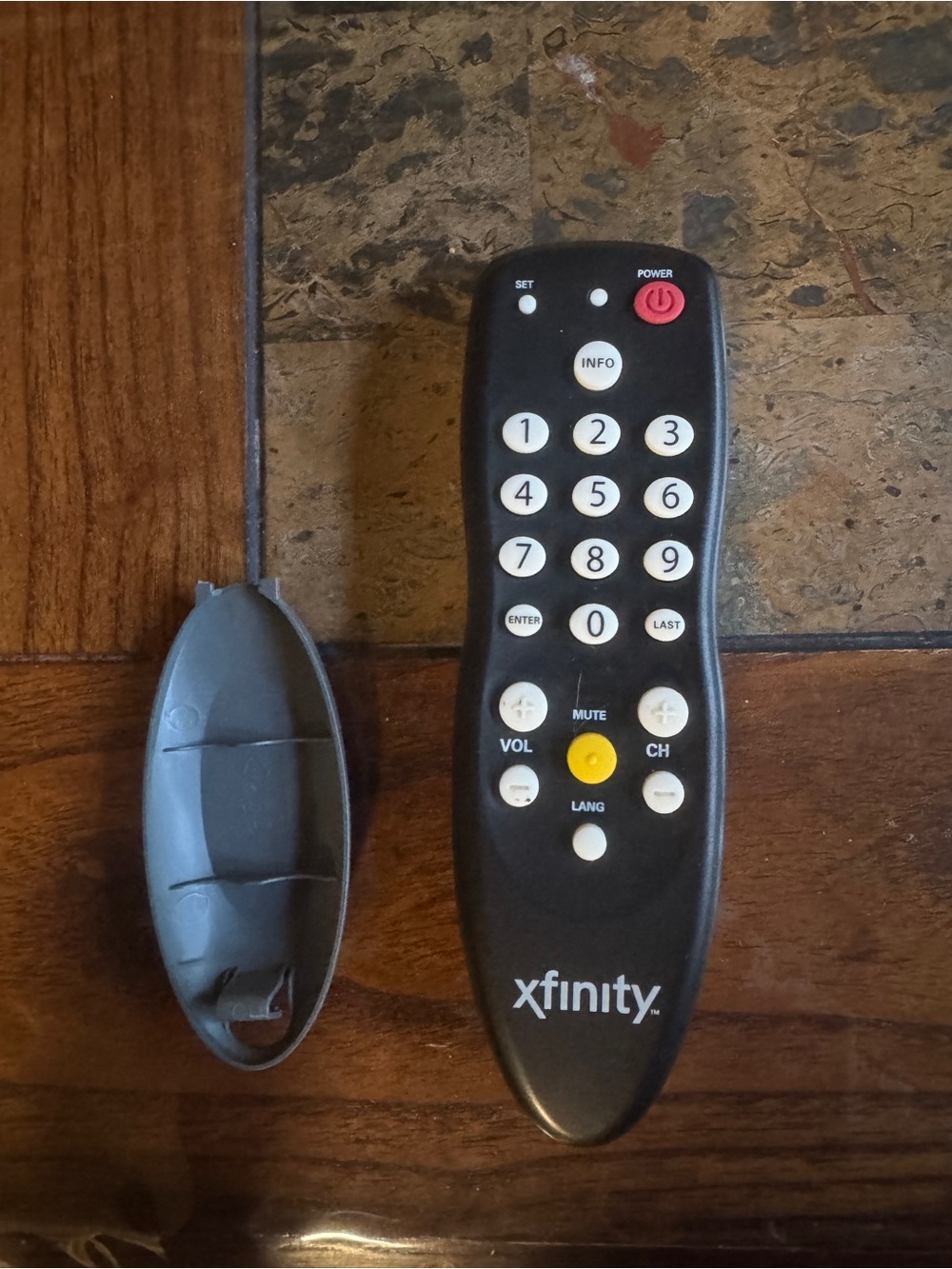 Xfinity/Comcast DTA (Digital Transport Adapter) remote control